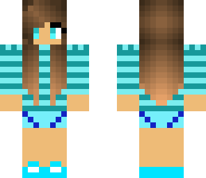 blue girl