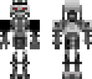 cyborg shoot the target
