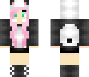 pink panda girl