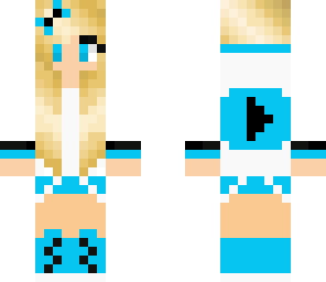 blue youtuber