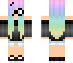 pastel hair girl
