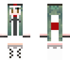 white senbonzakura hatsune miku