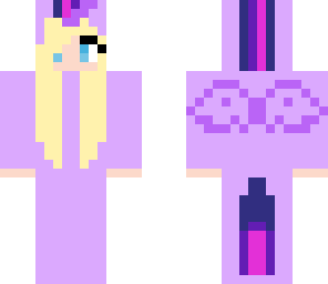 blonde haired girl in twilight onesie