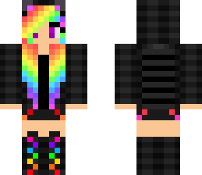 rainbow girl
