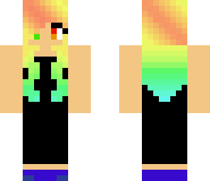rainbow girl