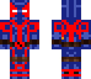 red and blue warrior