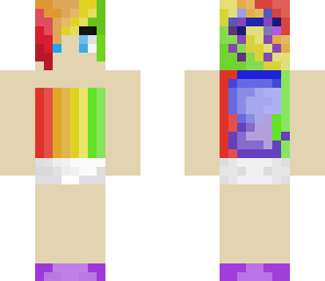 rainbow girl