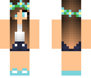 blue summer girl