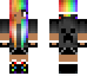 rainbow girl