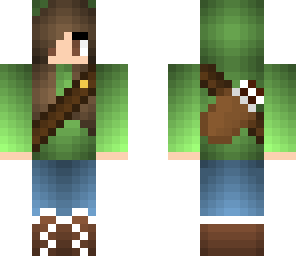 bow and arrow girl