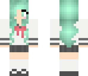 kawaii anime schoolgirl