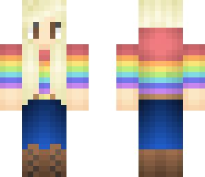 rainbow hoodie