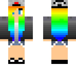rainbow hair