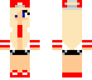 red tomboy girl