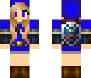 blue link girl - for my 6 followers
