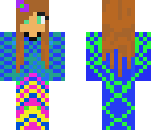 random rainbow girl