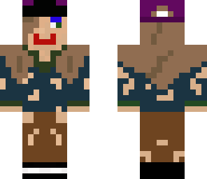 wandering girl with cooler hair