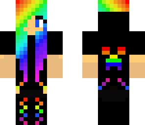 rainbow girly