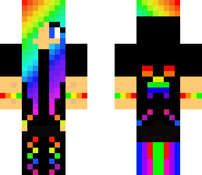 rainbow girly