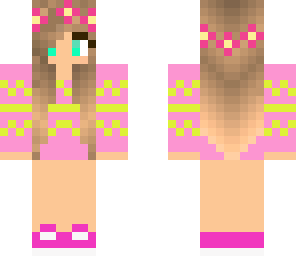 beautiful magenta girl