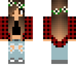 girl with brown hair