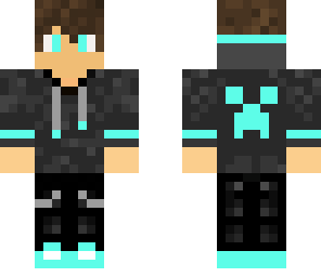 blue creeper boy skin 