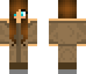 edit of villager girl