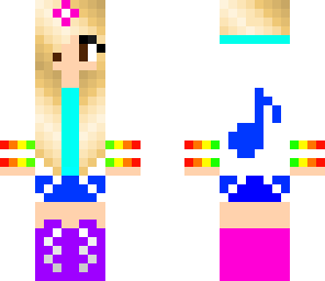 hot rainbow chic model