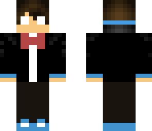 herobrine in a suit