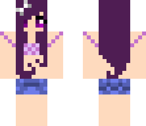 i did not make the skin i just made a few things