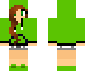 green girl