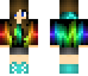 music rainbow girl