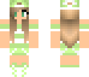 green tomboy girl