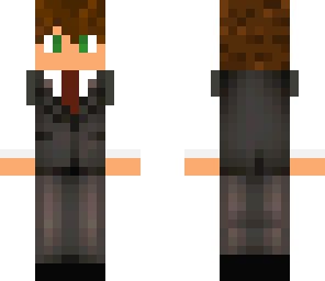 me wearing a tie