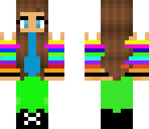 rainbow girl