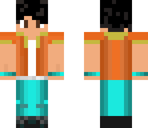 my first tried skin