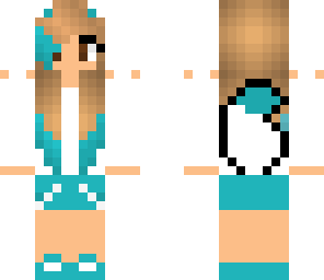 blue wolf girl