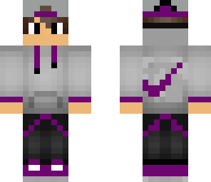 purple nike hoodie guy 