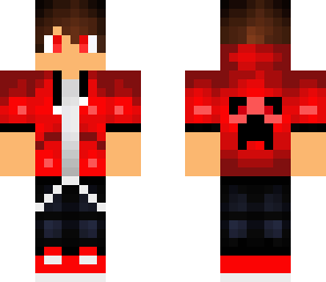 cool fire creeper boy