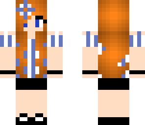 striped girl