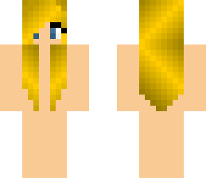 blonde girl skin base