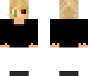 blond ghoul with headset