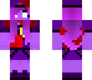 purple girl blood