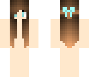 cute hair base -brown-