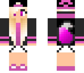 hot pink wolf tomboy