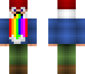 gnome puking rainbows