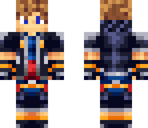 Kingdom Hearts Sora Minecraft Skins