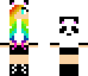 rainbow panda