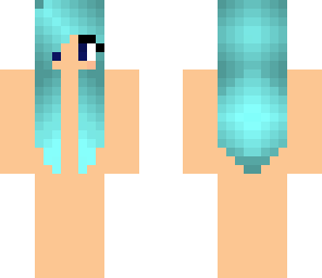 blue hair