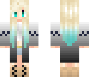 ombre hipster girl